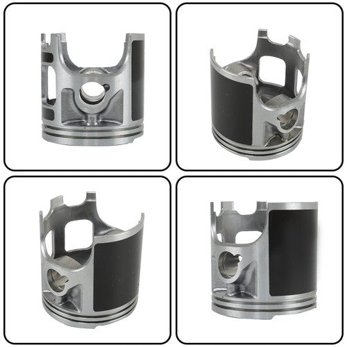Solid Spare Piston Cylinder Crank Motor Gasket Seal Kit For Yamaha Blaster 200 66mm 88-06
