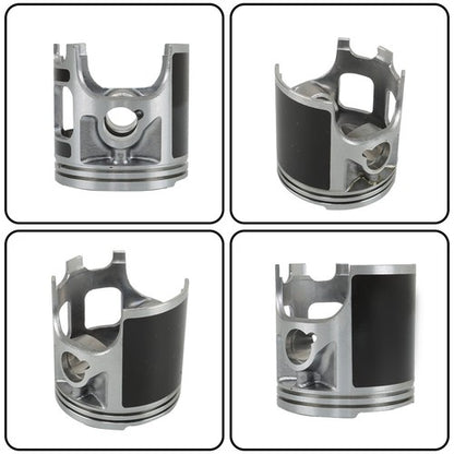 Solid Spare Piston Cylinder Crank Motor Gasket Seal Kit For Yamaha Blaster 200 66mm 88-06