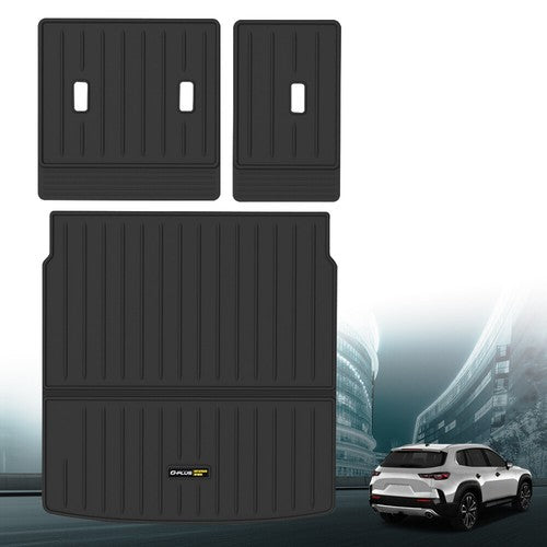 Solid Spare Fit For Mazda 2023-2025 CX-50 TPE Cargo Liner w/Seat Back Protection VA41-V0-360