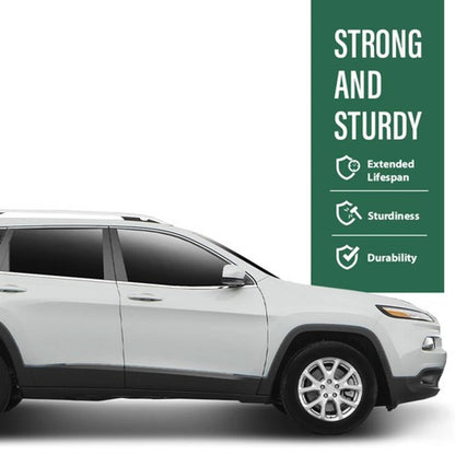 Solid Spare Fit For 2014-2022 Jeep Cherokee Skirt Rocker Molding Panel Right Passenger Side