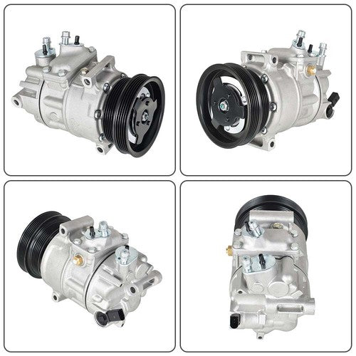 Solid Spare A/C AC Compressor For Volkswagen Jetta 2005-2007 2009 2010 2012-2014 CO 4574JC