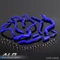 Solid Spare Fit For 2013-2016 Ford New Mondeo 2.0T Blue Silicone Radiator Hose Pipe Kit
