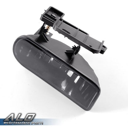Solid Spare Fit For 1999-2002 GMC Sierra 1500/2500/3500 Smoke Lens Fog Lights Driving Lamps