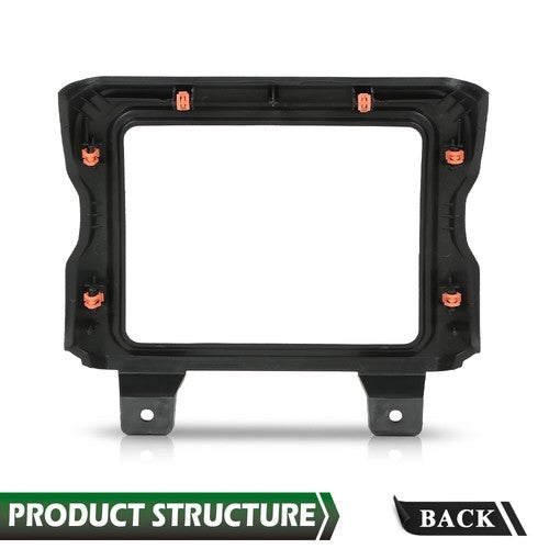 Solid Spare 8.4" Radio Trim Bezel Surround Fit For 2018-2024 Jeep Wrangler JL 6AB55TX7AB