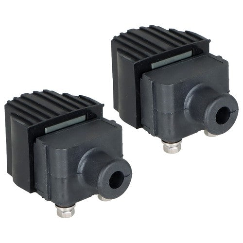 Solid Spare Fit For Mercury Outboard 25Hp Engine 1980 1982-2006 Ignition Coils 2-Pack