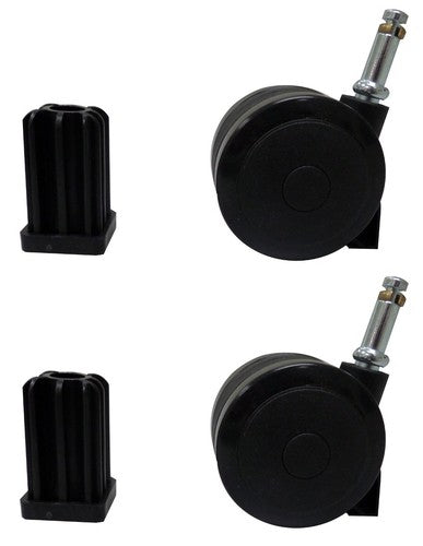 Solid Spare (2) Weber 70359 Fixed Caster with Insert