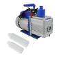 Solid Spare Air Vacuum Pump 110V 9.6 CFM 1 HP Singl-Stage Rotary Vane HVAC For R134a Systems