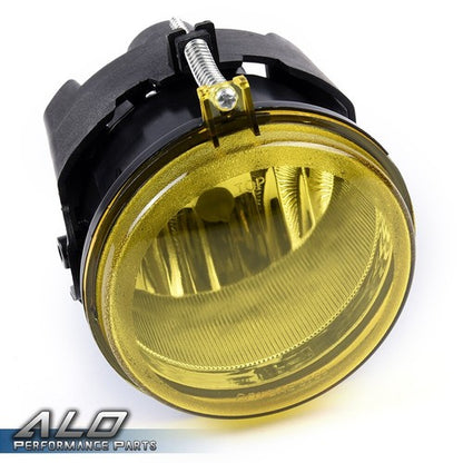 Solid Spare Fit For Dodge Challenger Charger Nitro Avenger Yellow Front Fog Lights+Bulbs