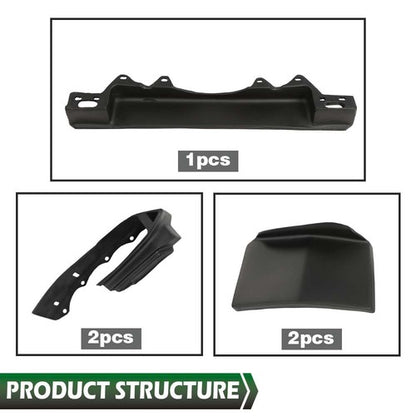 Solid Spare Front & Rear Bumper Fillers Fit For 80-92 Cadillac Deville Fleetwood Brougham