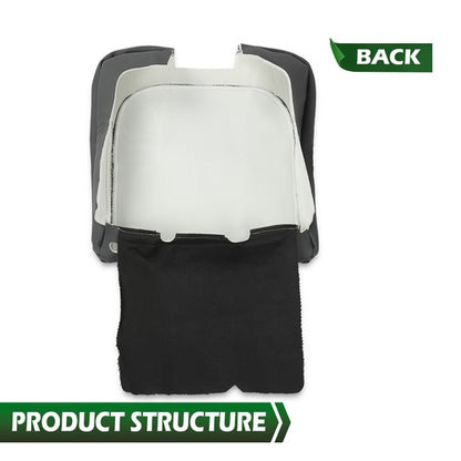 Solid Spare Fit For 2013-2018 Dodge Ram Center Console Lid Armrest Jump Seat Cover Gray