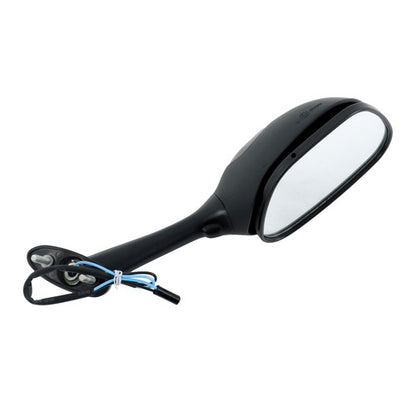 Solid Spare Black Mirrors Smoke Turn Signals For Suzuki GSXR 600 750 1000 2005-2015 New