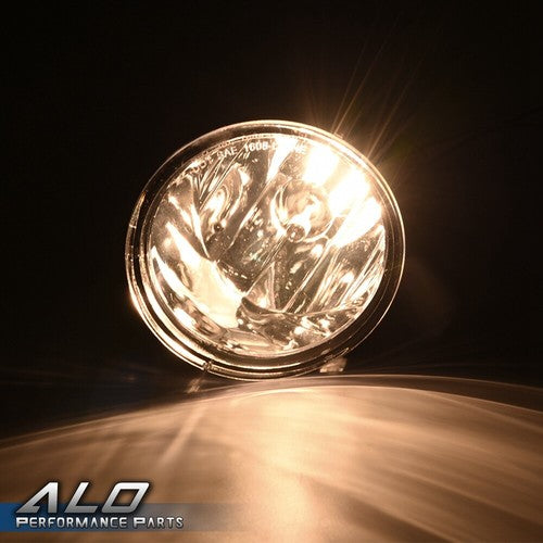 Solid Spare Fit For 04-15 Titan/05-07 Armada Clear Lens Front Fog Lights Lamps W/ Bulbs