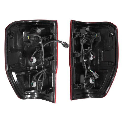 Solid Spare Rear Tail Light For Ford Ranger XL 2019 2020-2022 Chrome Halogen Left+Right Side