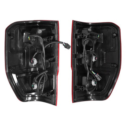 Solid Spare Rear Tail Light For Ford Ranger XL 2019 2020-2022 Chrome Halogen Left+Right Side