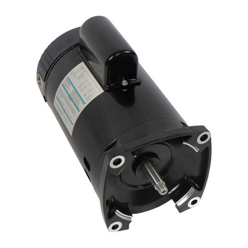 Solid Spare 1HP B2848 B848 Single Speed Pool Pump Motor Y56Y Frame Square Flange W/GO-KIT-32