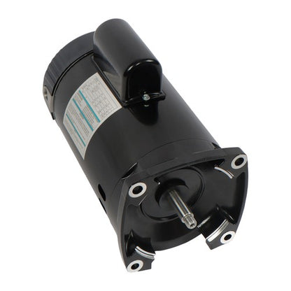 Solid Spare 1HP B2848 B848 Single Speed Pool Pump Motor Y56Y Frame Square Flange W/GO-KIT-32
