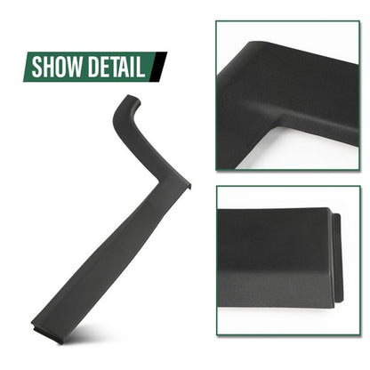 Solid Spare Fit For 2017-2024 Jeep Compass Rear Door Molding Left Driver Side CH1504111