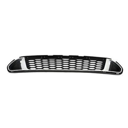 Solid Spare Front Lower Grille Grill&Chrome Molding Trim For 2010 11 2012 Ford Fusion Sport