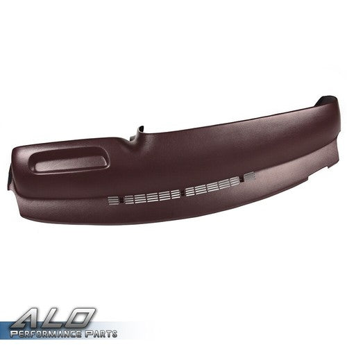 Solid Spare Fit For 1997-2000 Chevy GMC SUVs C/K1500 Suburban Molded Dash Cover Overlay Red