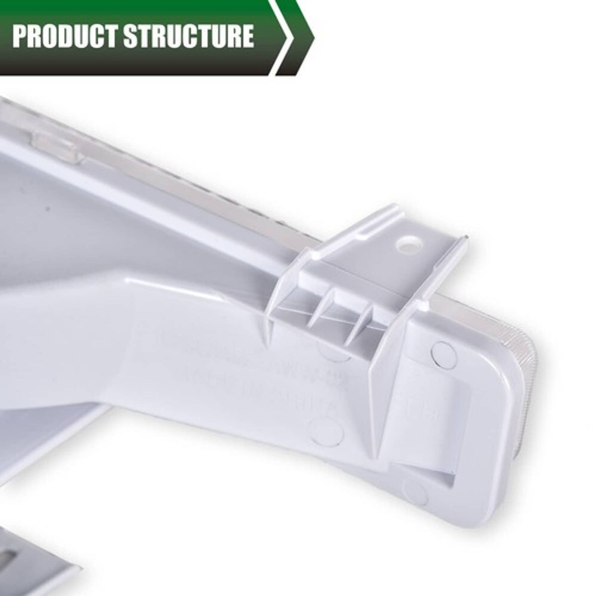 Solid Spare Fit For 80-90 Chevrolet Caprice Clear Bumper Turn Signal Light Left+Right