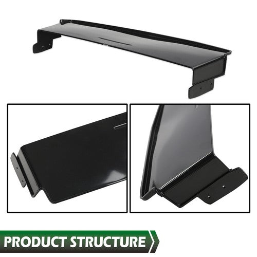 Solid Spare Fit For 1979-1985 Cadillac Eldorado Rear Bumper Fillers Set of 7 Black