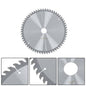 Solid Spare Industrial-Grade 10"×30mm×60T Saw Blade with Carbide Teeth, Silver Coating