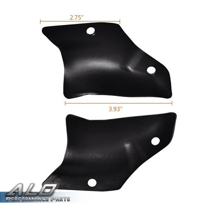 Solid Spare 4X Fit For 07-14 Toyota FJ Cruiser Pocket Rivet Wheel Fender Flares Smooth Black