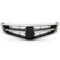 Solid Spare Fit New 2006 2007 2008 Acura TSX Front Grill Grille w/Chrome Molding 4-Door 4DR