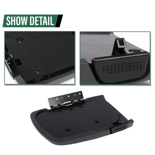 Solid Spare Fit For 1997-2002 Camaro / Firebird Console Door Lid Armrest Gray 10421355