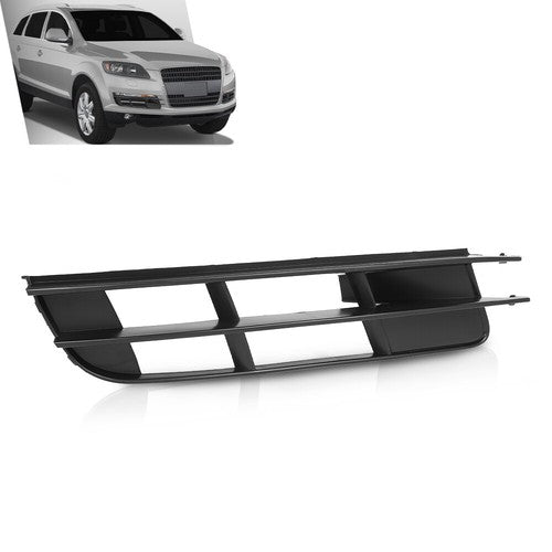 Solid Spare Fit For 2007 2008 2009 Audi Q7 Front Bumper Cover Lower Grille Outer Right Side