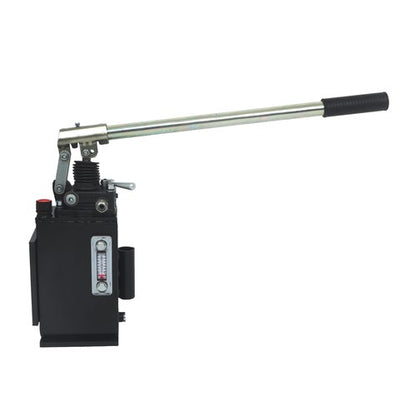 Solid Spare 2.7 Cid 5 Quart Single Acting Hydraulic Piston Hand Pump With Release Knob