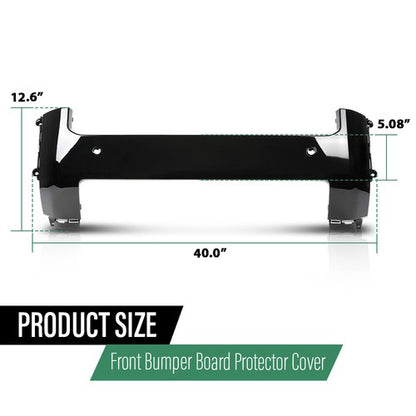 Solid Spare Fit For 20-24 Land Rover Defender 90 110 130 Front Bumper Board Protector Cover