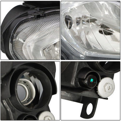 Solid Spare For Yamaha Wolverine 450 06-10 5TG843100300 Right Headlight Assembly New