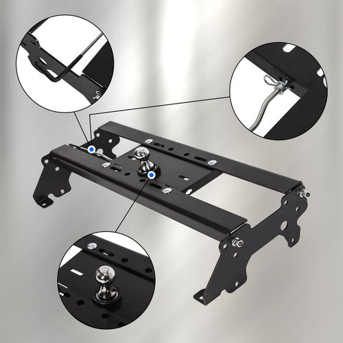 Solid Spare Underbed Gooseneck Trailer Hitch Kit For Dodge Ram 1500 2500 3500HD 2003-2012