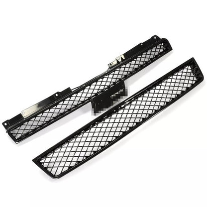 Solid Spare For 07-14 Chevy Tahoe/Suburban/Avalanche Mesh Front Bumper Grille Grill Black