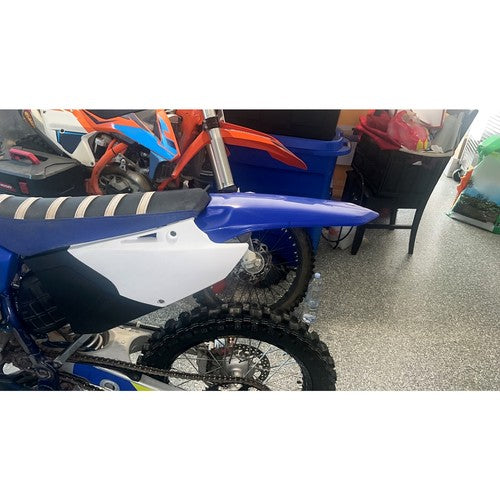Solid Spare Restyle Plastics Kit Set 2018 Style Blue For Yamaha YZ125 YZ250 2002-2020
