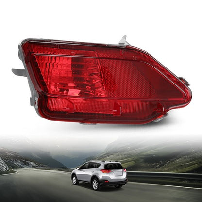 Solid Spare Rear Bumper Light Lamp Reflector Left Side Fit For Toyota RAV4 2013 2014 2015