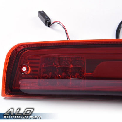 Solid Spare Fit For 09-17 Ram 1500 2500 3500 Red LED 3rd Brake Tail Light Cargo Lamp