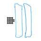 Solid Spare For Ford Crown Victoria 92-02/F-150 97-01 4.6L V8 New Valve Cover Gasket Kit
