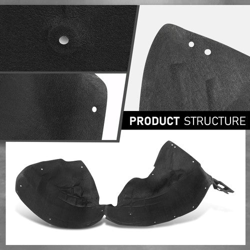 Solid Spare Fit For 2019-2023 Cadillac XT4 Front Left Fender Liner Splash Shield GM1248306