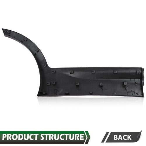 Solid Spare Rear Left Side Door Lower Molding Door Garnish Fit For 2013-2018 Santa Fe Sport