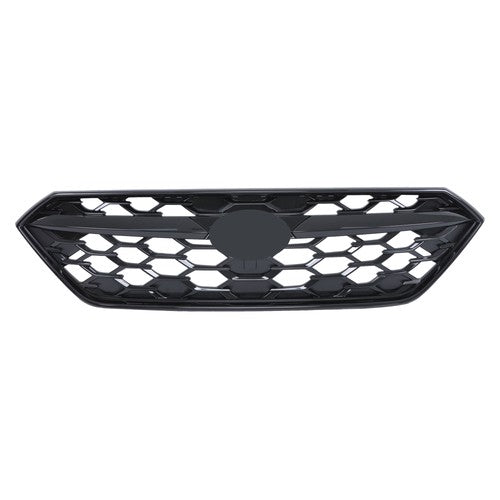 Solid Spare Compatible For Subaru WRX 2022 2023 2024 Front Bumper Center Honeycomb Grille