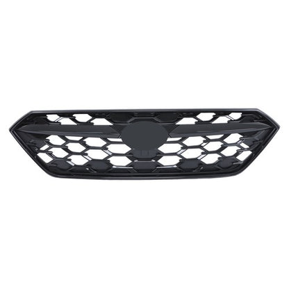 Solid Spare Compatible For Subaru WRX 2022 2023 2024 Front Bumper Center Honeycomb Grille