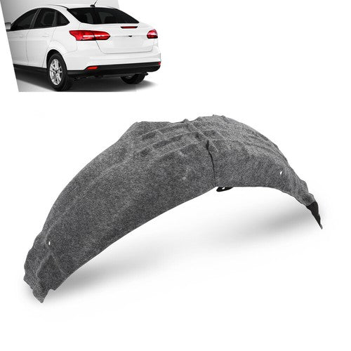Solid Spare Rear Fender Liner Splash Shield Left Fit For 12-18 Ford Focus CP9Z-58278B51-A