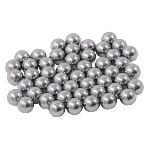 Solid Spare 50pcs of Precision Steel Balls - [1 Inch] Steel for Bearings Use, G25 precision