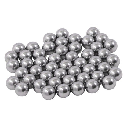 Solid Spare 50pcs of Precision Steel Balls - [1 Inch] Steel for Bearings Use, G25 precision