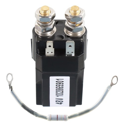 Solid Spare Solenoid 102865901 Fit for Club Car 48V Volt Gas Golf Cart DS Precedent 2010+