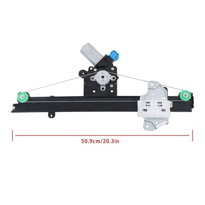 Solid Spare For Nissan Sentra 2013-19 I4 1.6L 1.8L Front RH Power Window Regulator w/ Motor