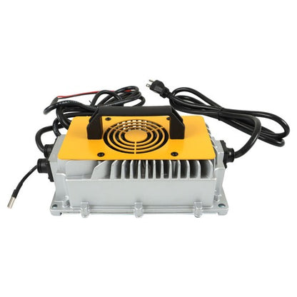 Solid Spare Battery Charger 48V 15A O-Type Terminal IP67 For EZGO Club Car Yamaha Golf Cart