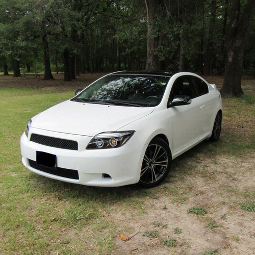 Front Upper & Lower Hood Grille Black 2pcs For 2005-2010 Scion TC 53101-21110